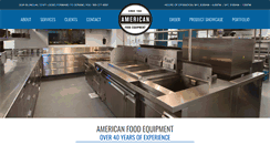 Desktop Screenshot of americanfoodequipment.com