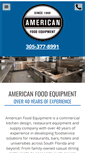 Mobile Screenshot of americanfoodequipment.com